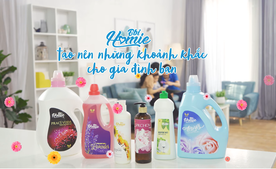 BBI Việt Nam ra mắt bộ sản phẩm BBI HOMIE chăm sóc cho gia đình người Việt
